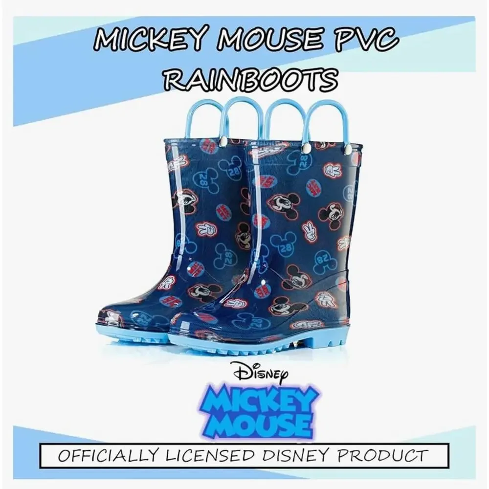 NWOT: Disney Mickey‎ Mouse toddler rainboots